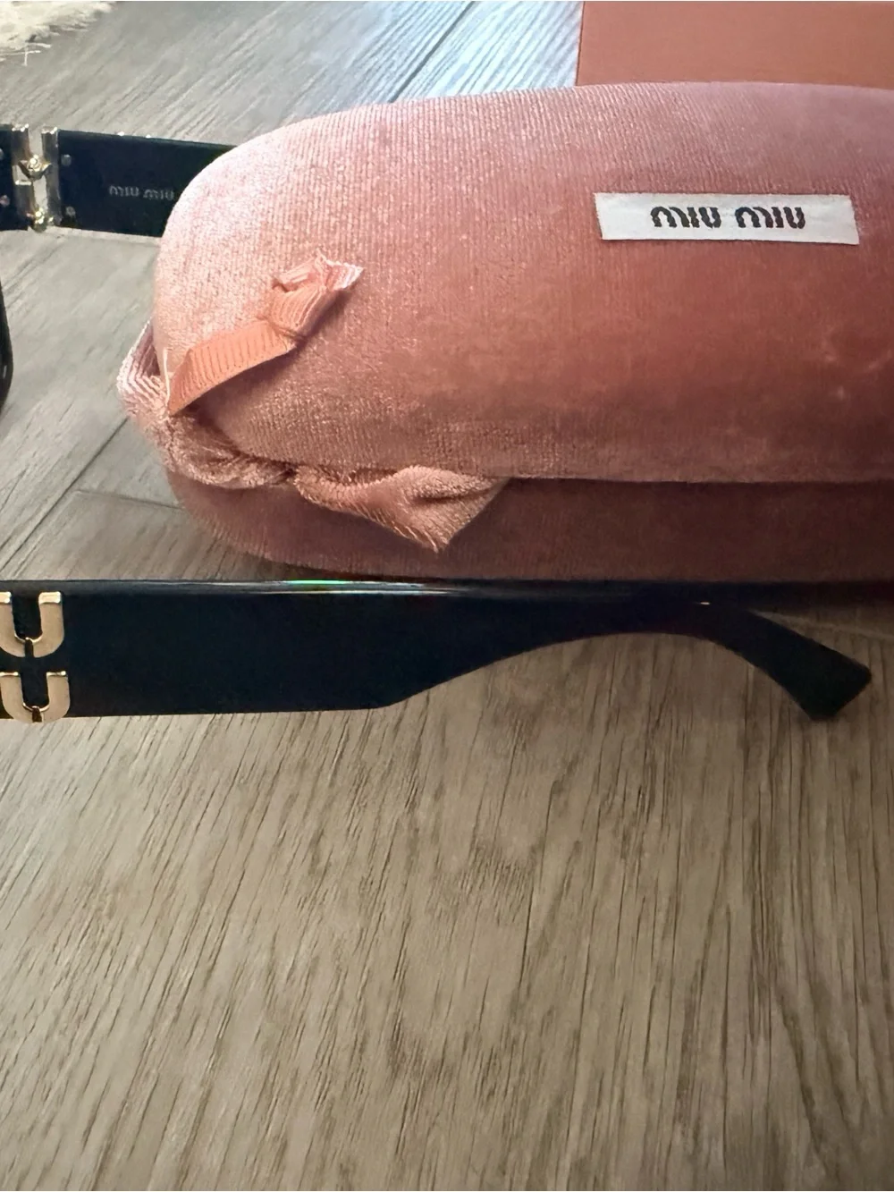 Miu Miu soft velvet
